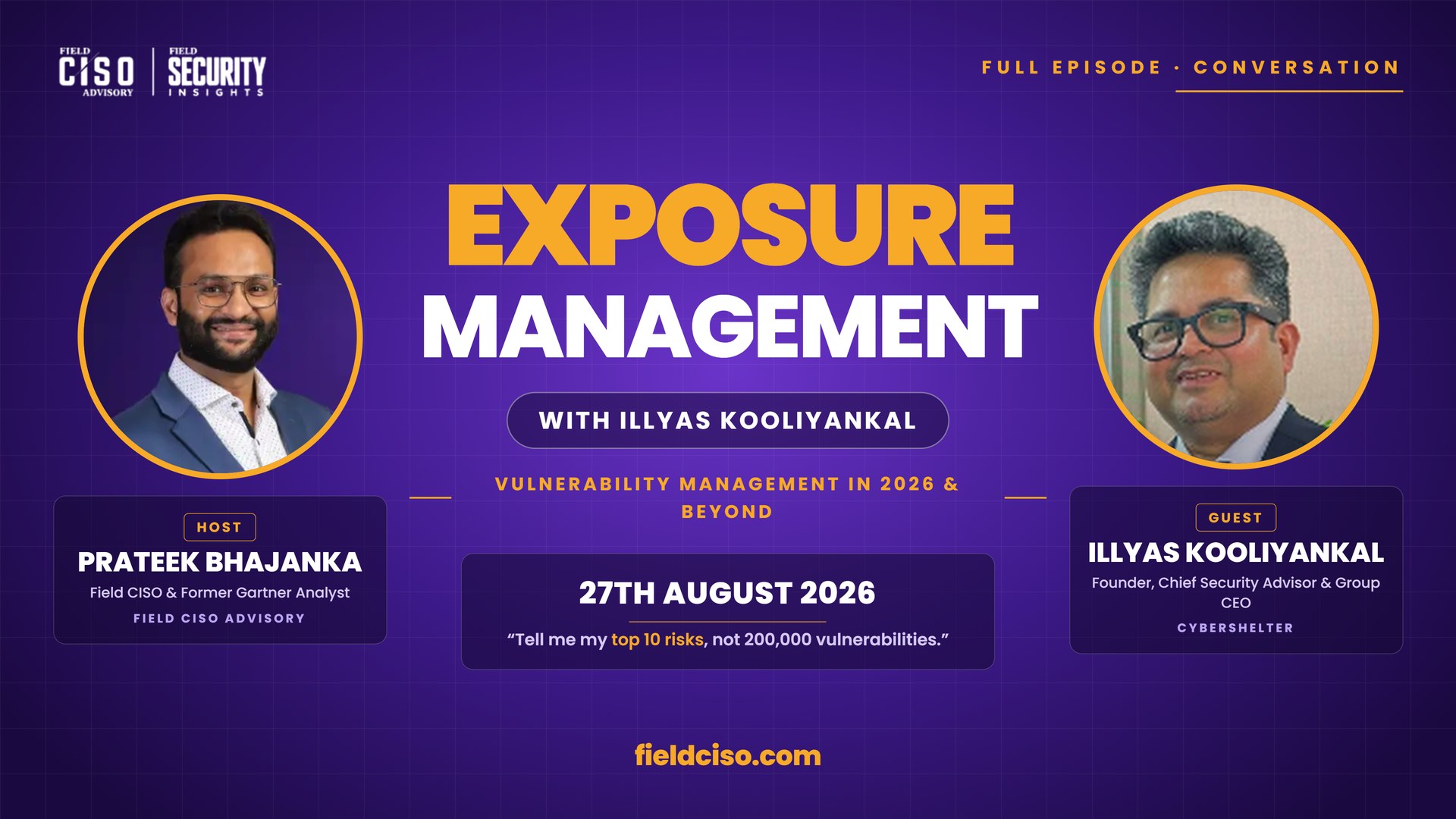 Exposure Management With Illyas Kooliyankal